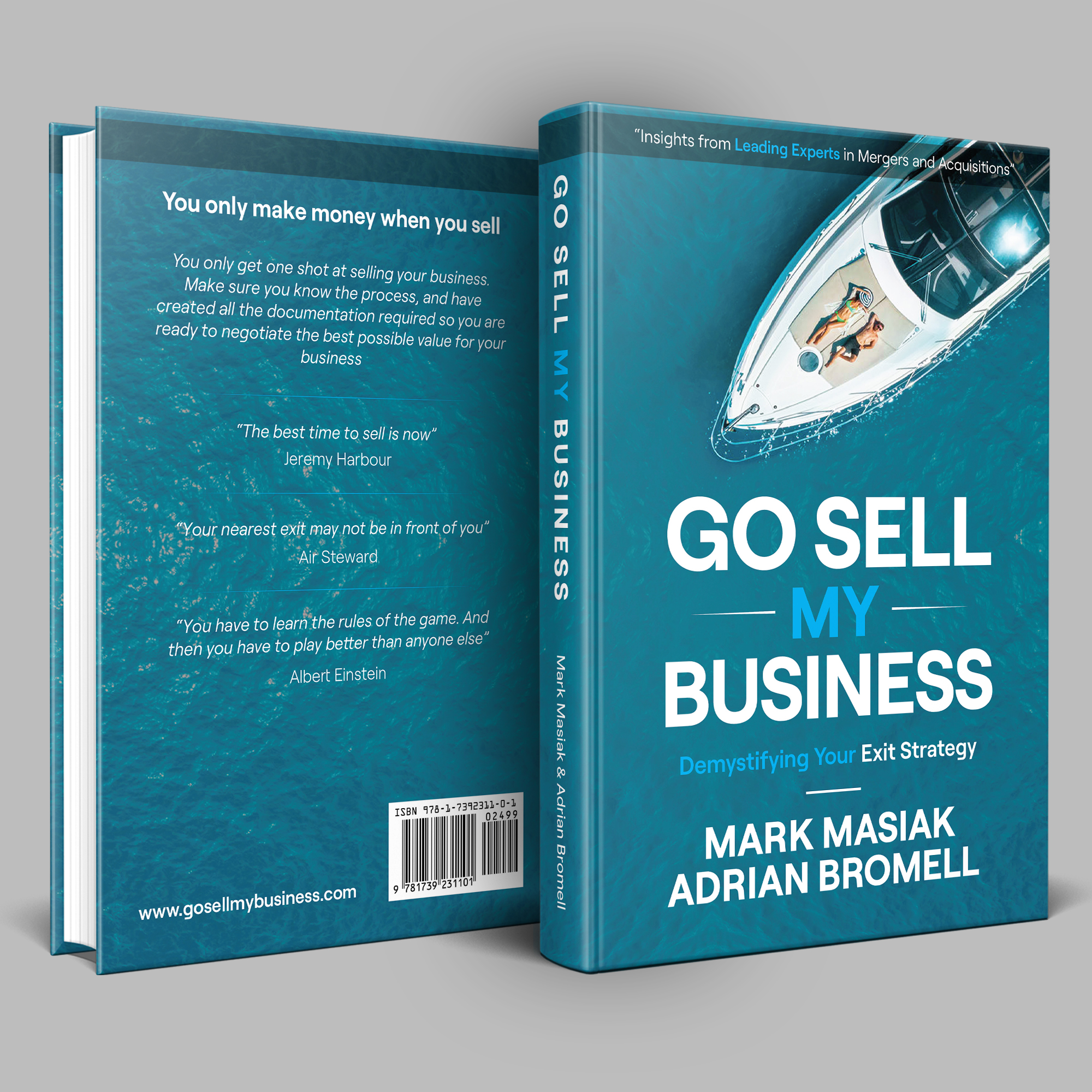 Go Sell My Business front and back cover